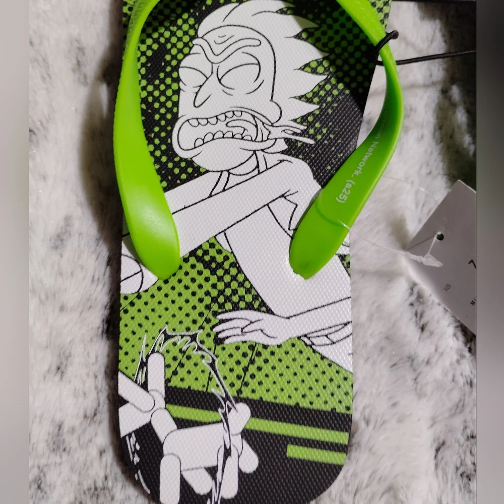 Rick & Morty Men's Flip-Flops